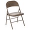 Emma and Oliver 4 Pack Double Braced Commercial Party Events Steel Metal Folding Chair